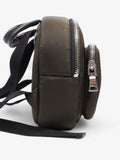 Prada Triangle Backpack Khaki Re Nylon