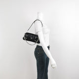 Gucci Horsebit 1955 Chain Shoulder Bag Small Padded Leather Black S23