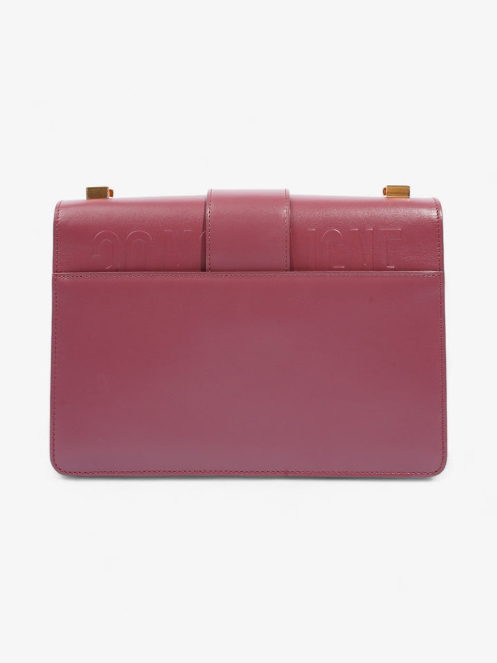 Christian Dior 30 Montaigne Dark Pink Calfskin Leather