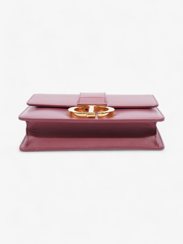 Christian Dior 30 Montaigne Dark Pink Calfskin Leather