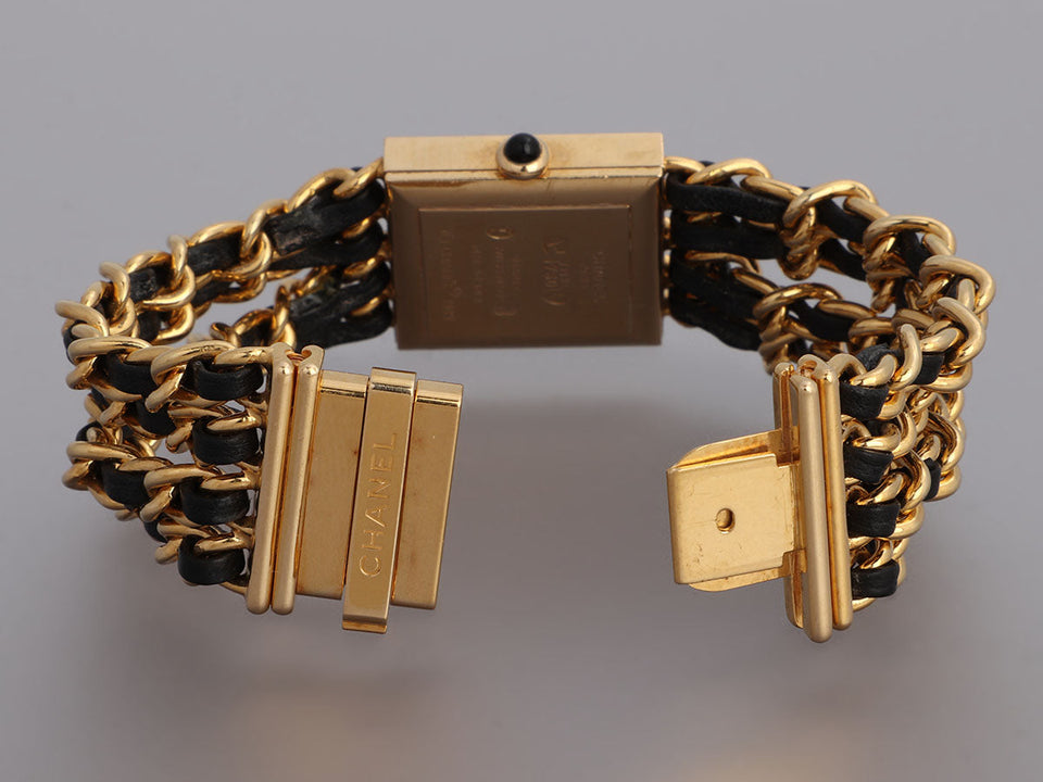 Chanel Vintage 18K Yellow Gold Mademoiselle Watch 23mm
