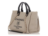 Chanel Small Mixed Fibers Deauville Tote