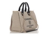 Chanel Small Mixed Fibers Deauville Tote