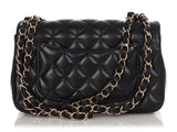 Chanel Mini Black Quilted Lambskin Rectangular Classic