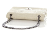 Chanel Off-White Alligator 2.55 Reissue 226