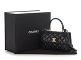 Chanel Mini Black Quilted Lambskin Trendy CC
