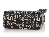 Chanel Black and White Canvas Rue Cambon Tote