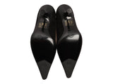 Chanel Black Suede Pumps