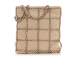Chanel Shearling CC Chain Shopping Tote