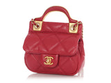 Chanel Mini Pink CC Flap  Holder with Chain
