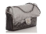 Chanel Black Quilted Vinyl Melrose Dégradé Flap