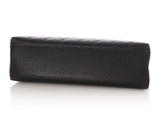 Chanel Black Quilted Caviar Tote