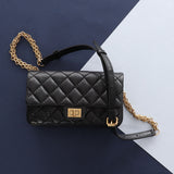 Chanel Black Quilted Aged Calfskin Reissue 2.55 Waist Bag