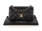 Chanel Mini Black Quilted Lambskin Flap