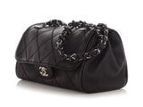 Chanel Black Matte Calfskin Ultimate Stitch Flap