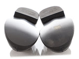 Chanel Black Calfskin Charm Loafers