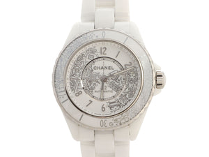 Chanel LE White Ceramic J12.20 Watch 38mm