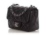 Chanel Mini Black Quilted Lambskin Classic