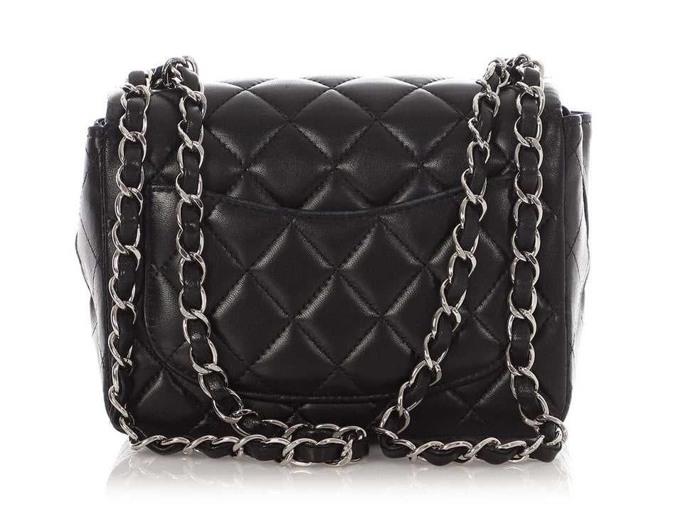 Chanel Mini Black Quilted Lambskin Classic