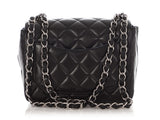 Chanel Mini Black Quilted Lambskin Classic