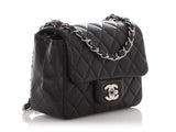 Chanel Mini Black Quilted Lambskin Classic
