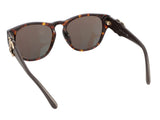 Chanel Tortoise Crystal CC Sunglasses