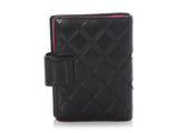 Chanel Small Black and White Cambon Ring Agenda