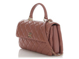 Chanel Medium Mauve Quilted Lambskin Trendy CC