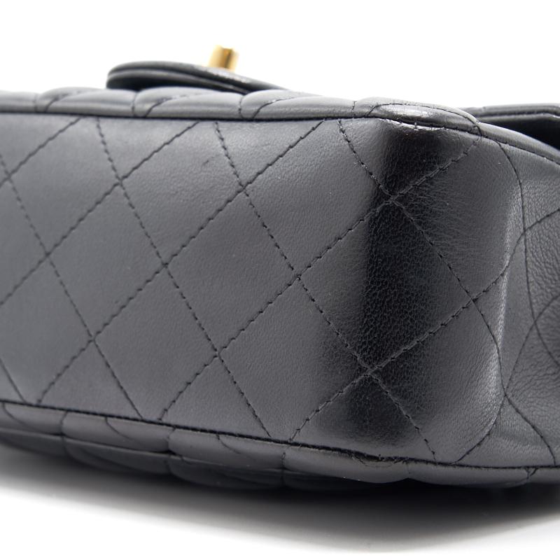 Chanel Lambskin Rectangular Mini Flap Bag
