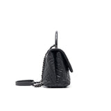 Chanel Cavier Medium Coco Handle Flap Bag with Top Handle