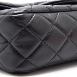 Chanel 20s pearl crush rectangular mini flap bag