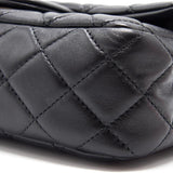 Chanel 20s pearl crush rectangular mini flap bag