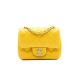 Chanel Lambskin Mini Square Flap Bag