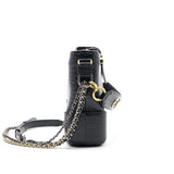 Chanel’s Medium Gabrielle Hobo Bag Crocodile Embossed Calfskin Black