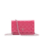 Chanel Patent Wallet on Chain