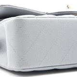 Chanel Cavier Small Classic Flap 20c Grey