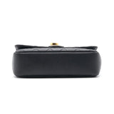 Chanel 19B Matelasse Black Mini Flap Bag