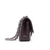 Chanel Medium cavier Classical double flap burgundy with