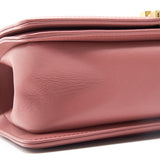 Chanel Calfskin Old medium Leboy dark pink