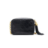 Chanel 24k Gold Vintage Camera Bag