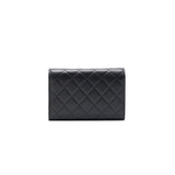 Chanel Mini Lambskin WOC Black