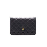 Chanel Wallet on Chain Calfskin Black with