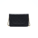 Chanel Wallet on Chain Cavier Black with