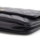 Chanel Wallet on Chain Calfskin Black with