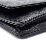 Chanel Wallet on Chain Cavier Black with