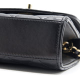 Chanel Lambskin Quilted Mini Trendy CC Chain Wallet Black