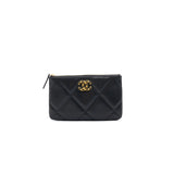 Chanel 19 Small Pouch Black
