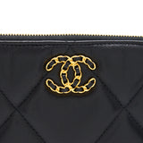 Chanel 19 Small Pouch Black