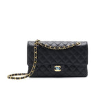 Chanel Medium 25cm Classical Double Flap Caviar Black