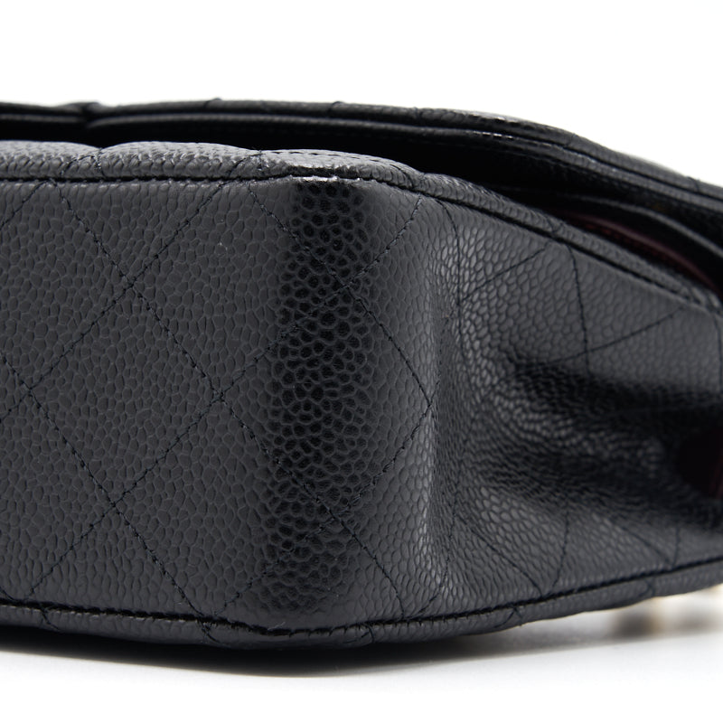 Chanel Medium 25cm Classical Double Flap Caviar Black